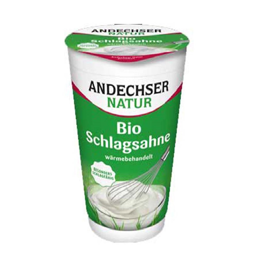 Andechser Organic Fresh Whipped Cream 32%, 200g
