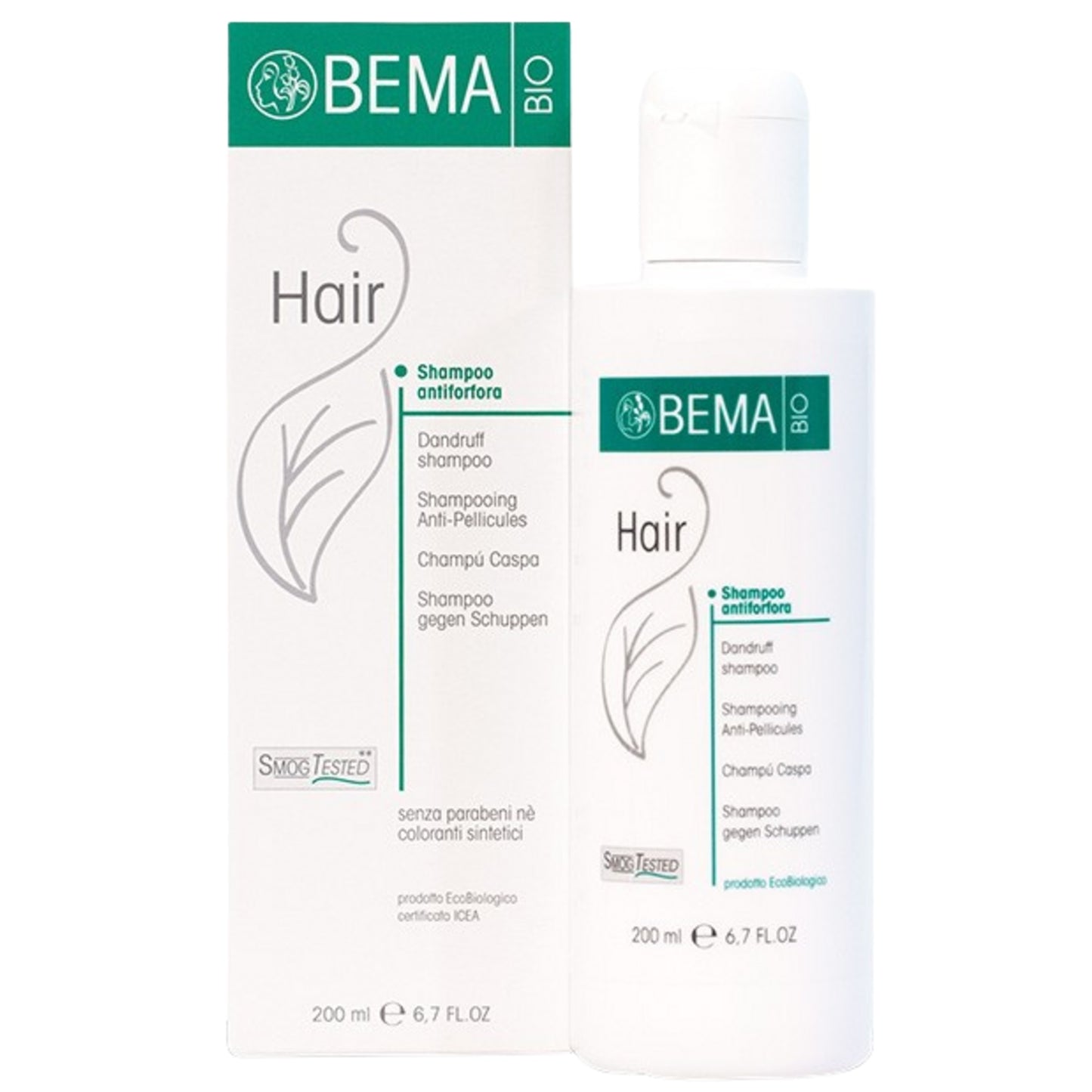 Bema Cosmetici Hair Dandruff Shampoo, 200ml