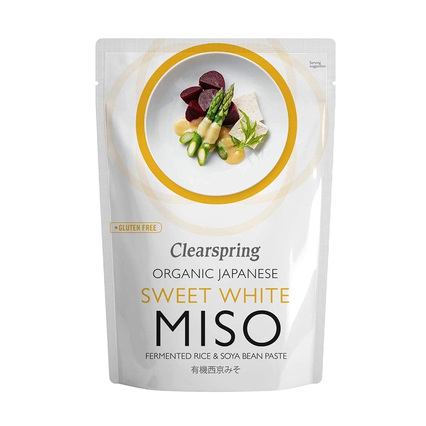 Clearspring Organic Japanese Sweet White Miso Paste, 250g