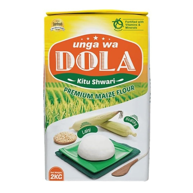 Unga Wa Dola Kitu Shwari Premium Maize Flour, 2 Kg