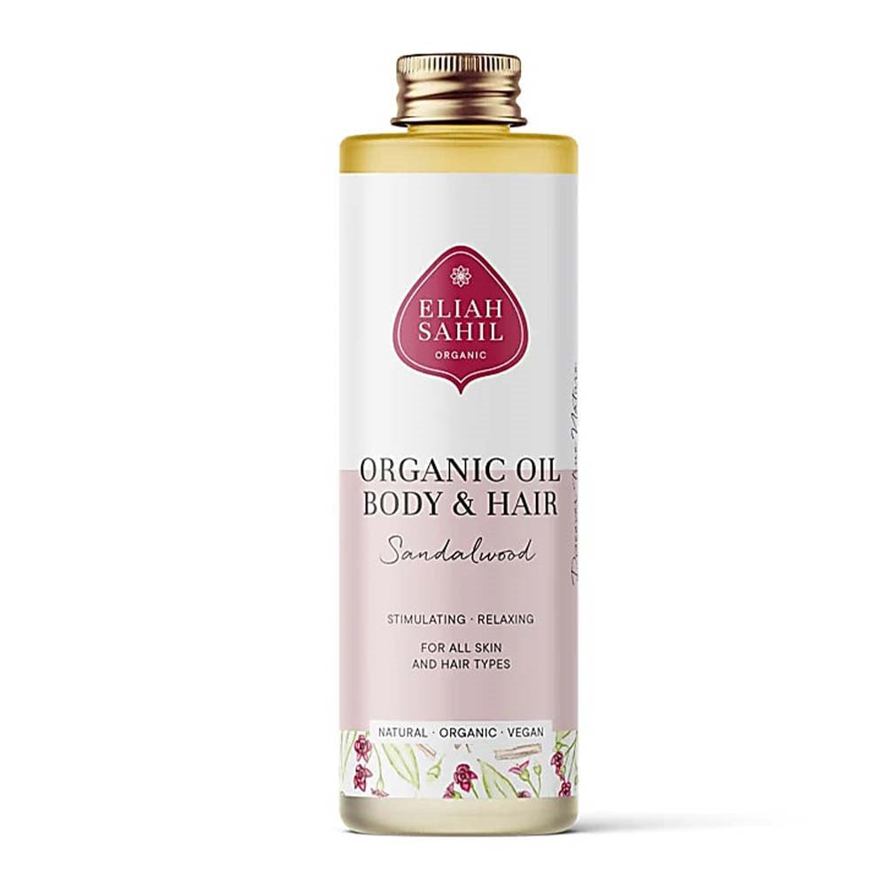 Eliah Sahil Organic Body & Hair Sandalwood Oil, 100ml