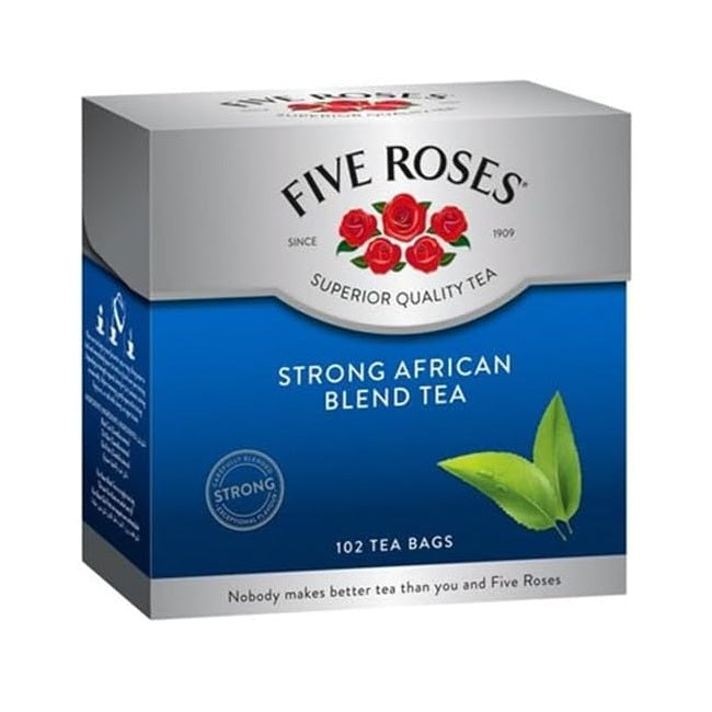 Five Roses Strong African Blend Tea, 102 Tea Bags