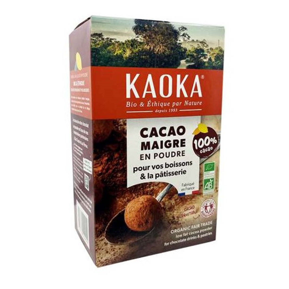Kaoka Organic Low Fat Cacao Powder, 250g