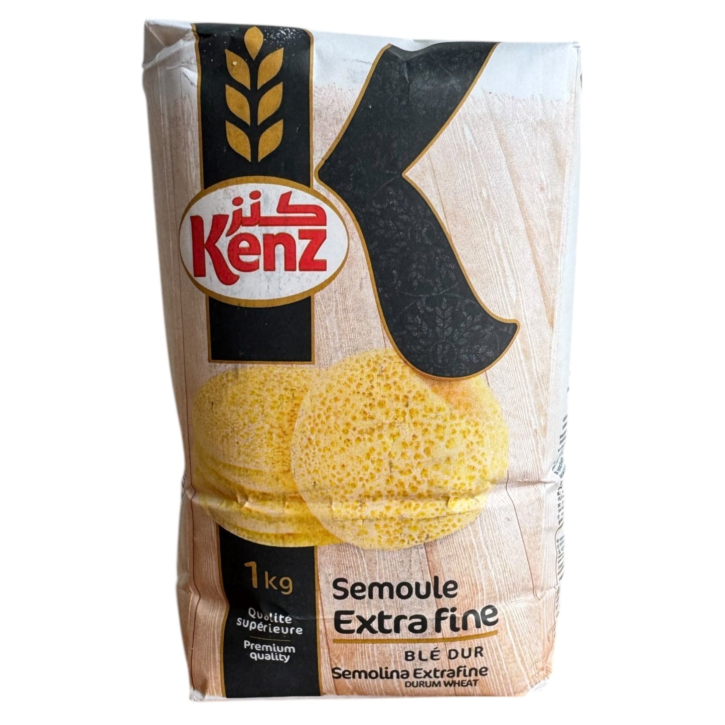 Kenz Extra Fine Semolina, 1 Kg