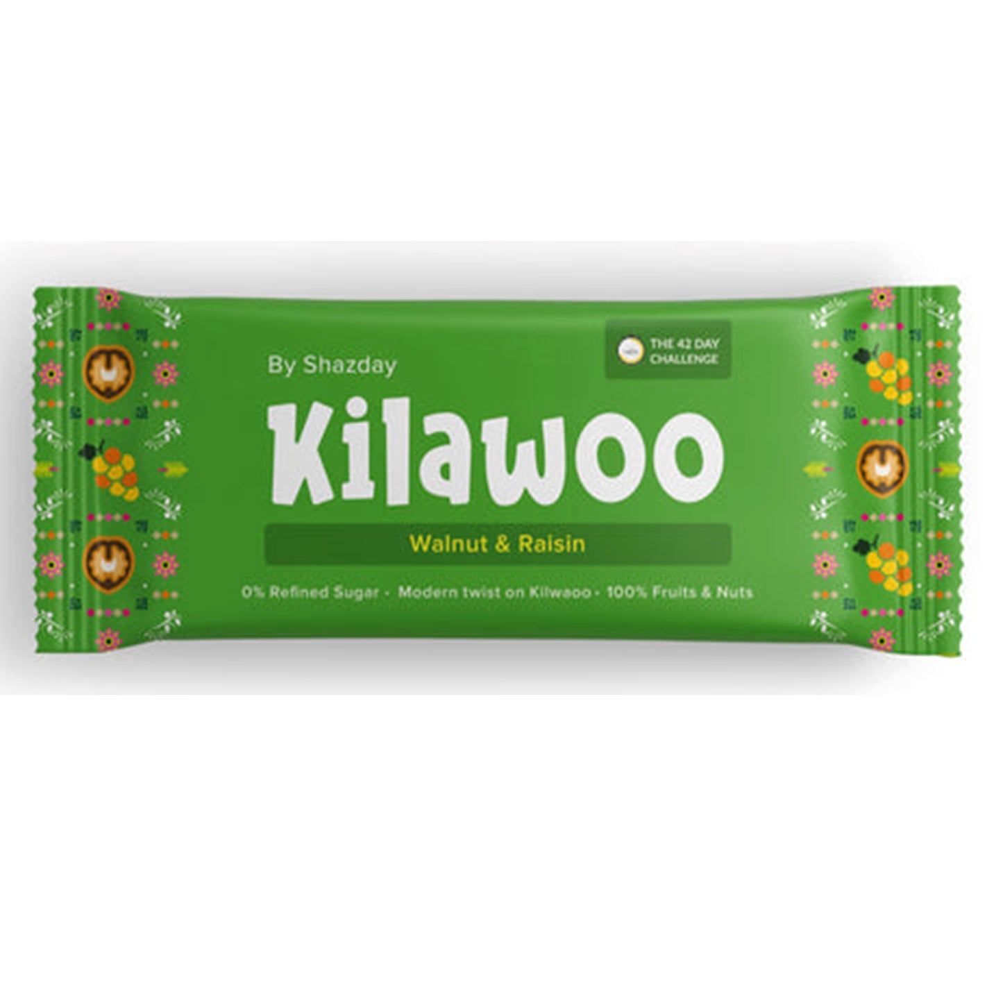 Shazday Kilawoo Walnut & Raisin Bar, 45g