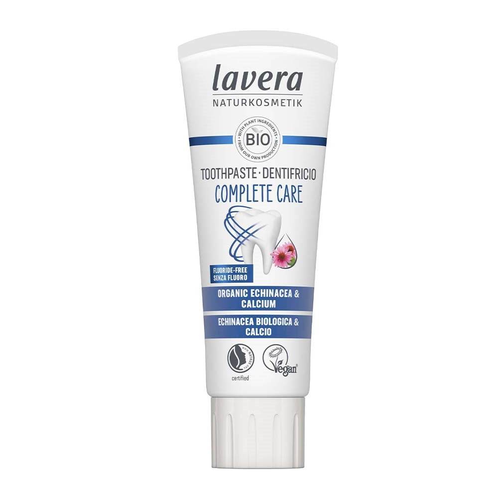 Lavera Organic Complete Care Toothpaste Fluoride Free, 75ml