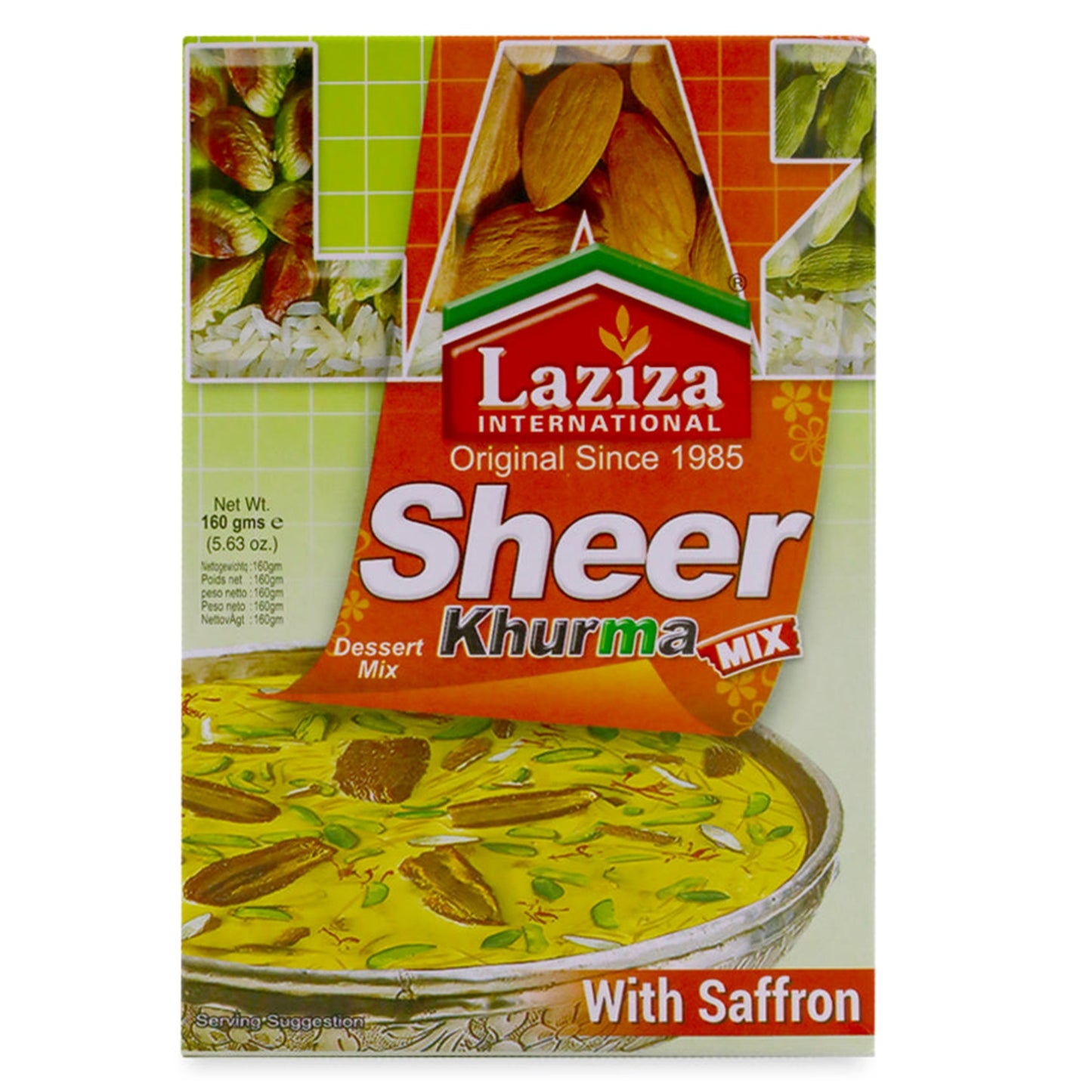 Laziza Sheer Khurma Mix With Saffron, 160g