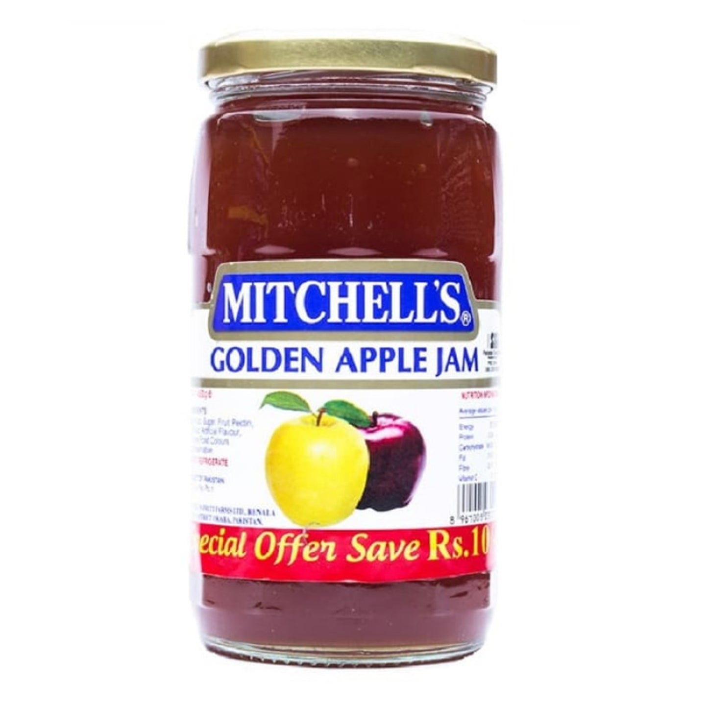 Mitchell's Golden Apple Jam, 450g