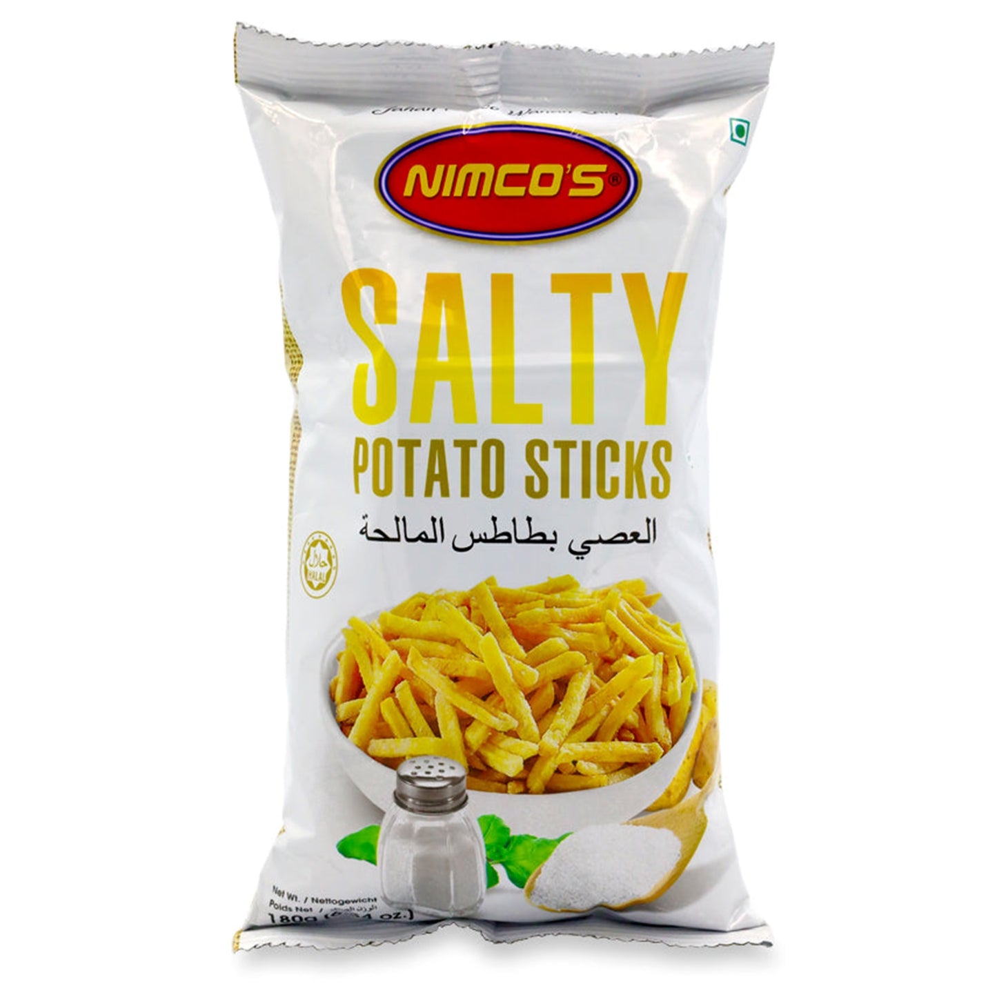 Nimco's Salty Potato Sticks, 180g
