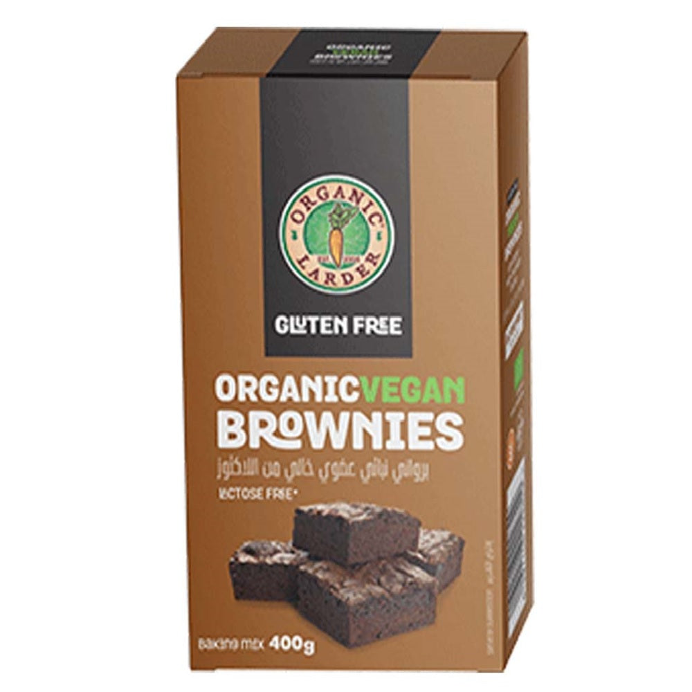 Organic Larder Brownies Baking Mix, 400g