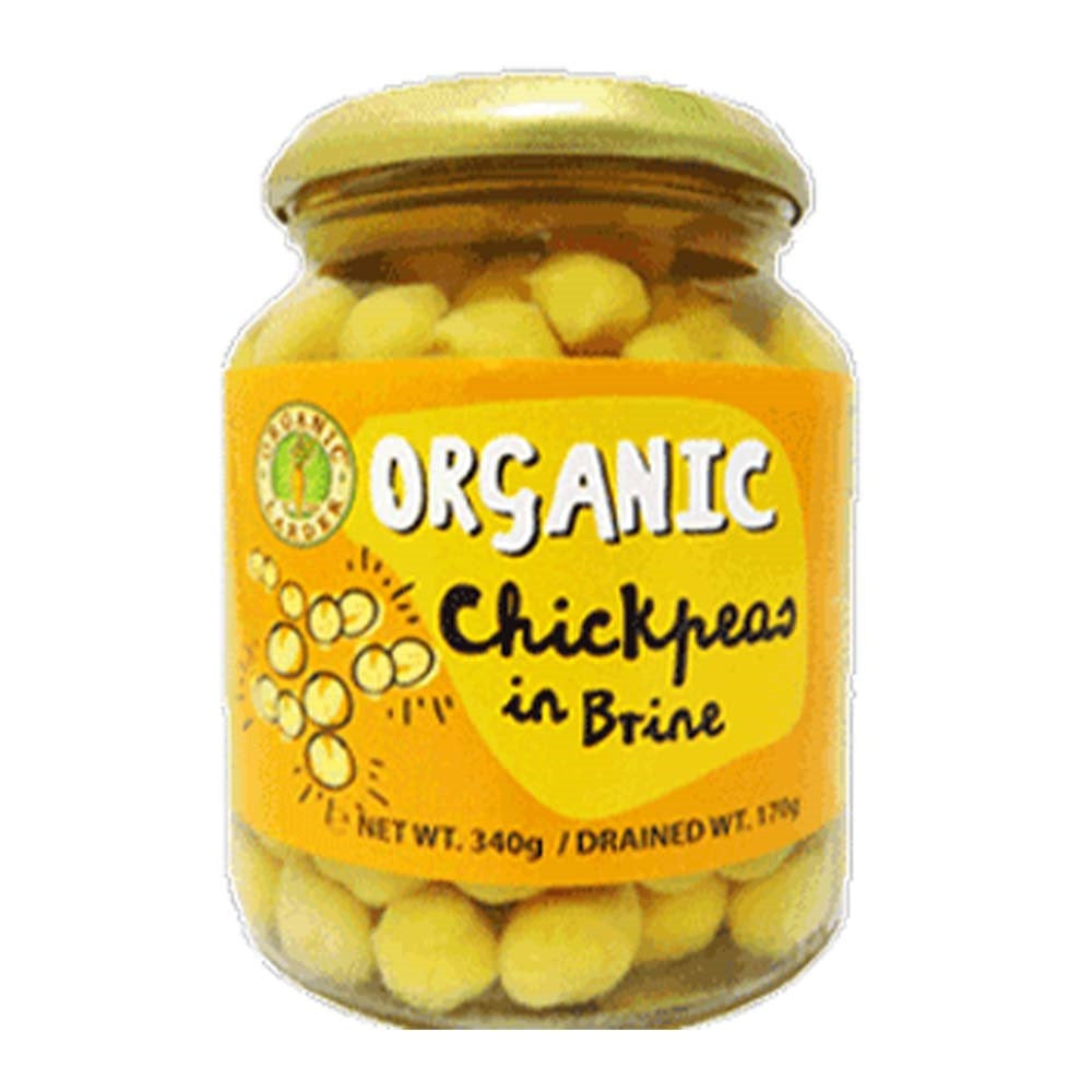 Organic Larder Chickpeas in Brine, 350g