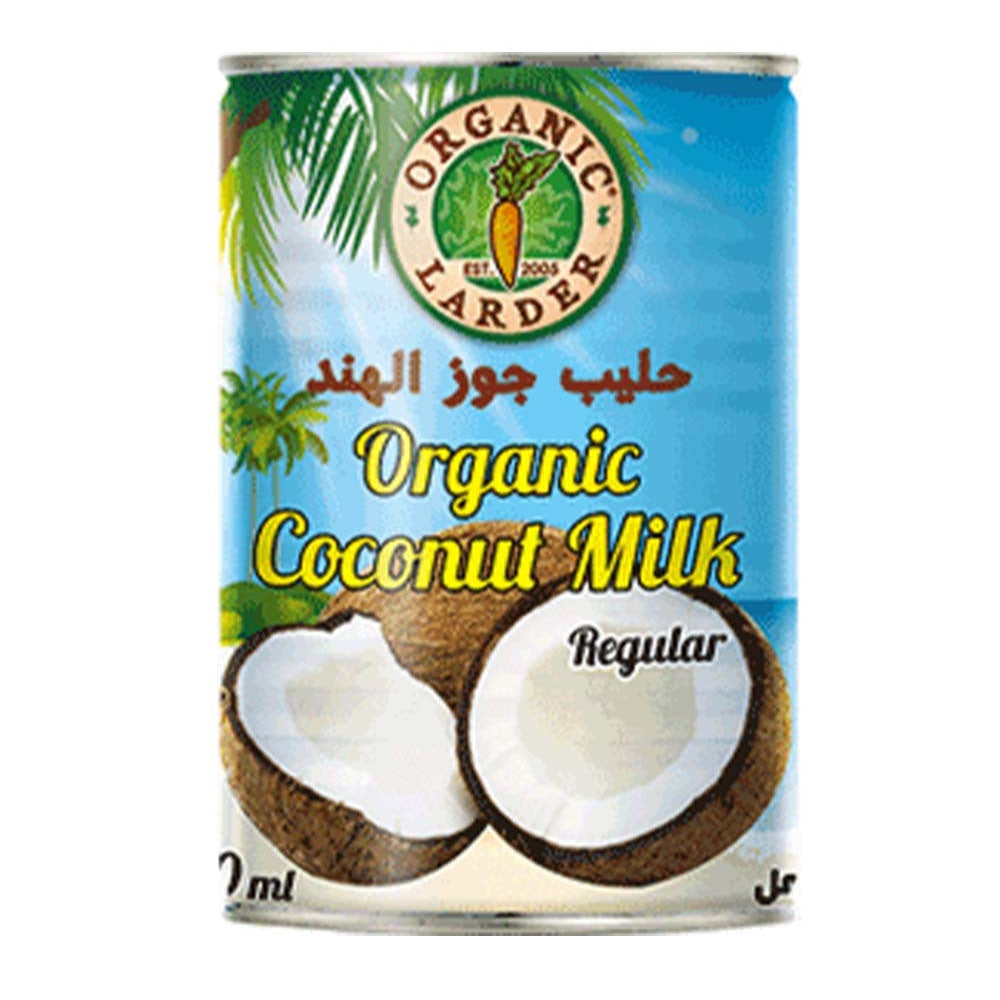 Organic Larder Coconut Milk Regular, 400ml