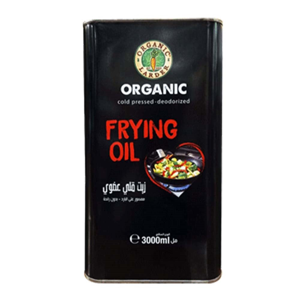 Organic Larder Frying Oil, 3L