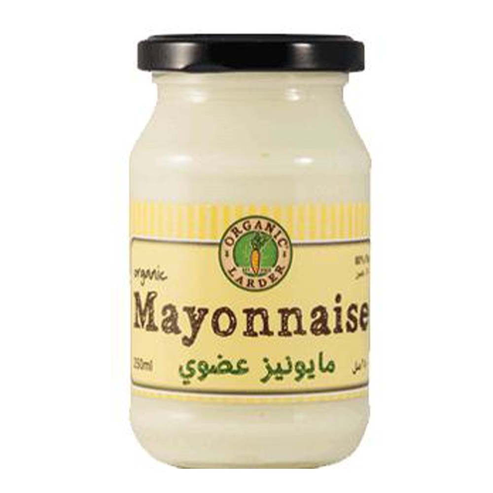 Organic Larder Mayonnaise 80% Fat, 250ml