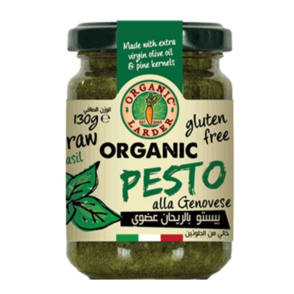 Organic Larder Pesto Alla Genovese, 130g