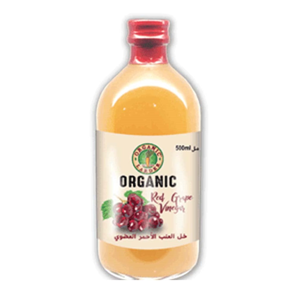 Organic Larder Red Grape Vinegar, 500ml