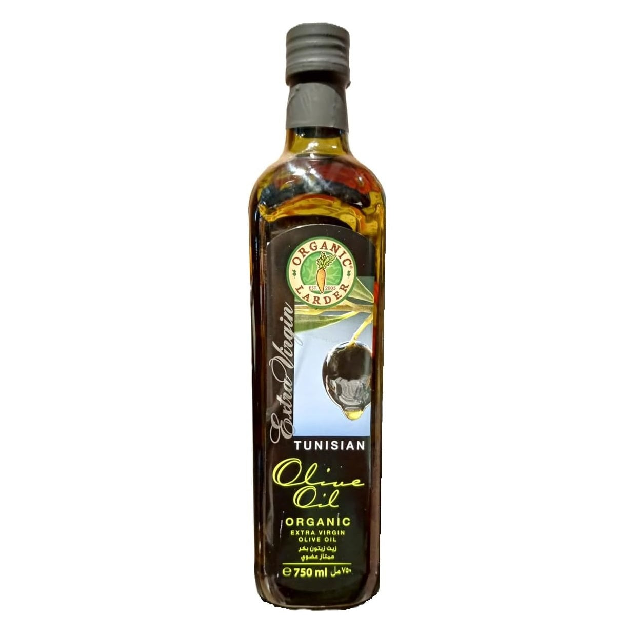 Organic Larder Tunisian extra virgin olive oil, 750ml