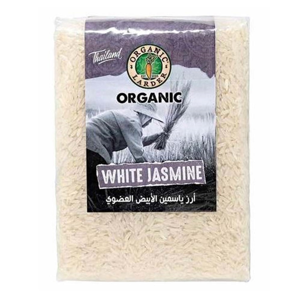 Organic Larder White Jasmine Rice, 1 Kg