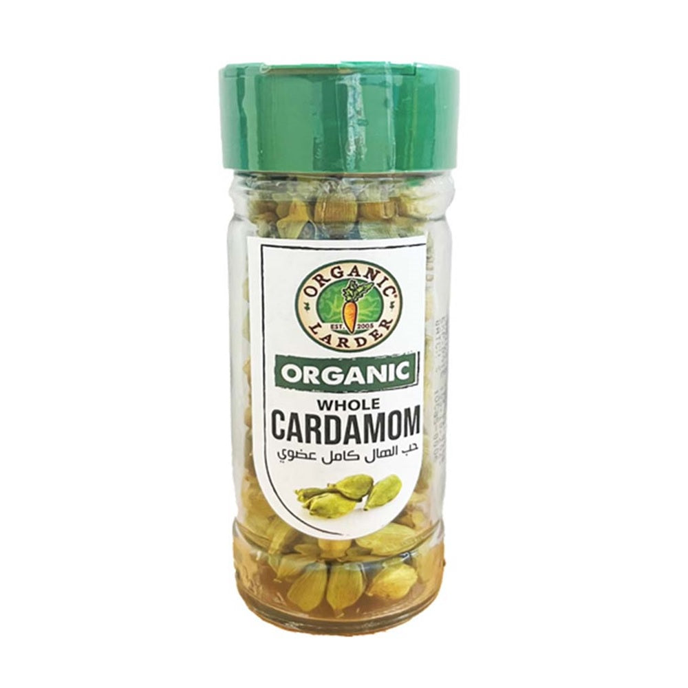 Organic Larder Whole Cardamom, 35g