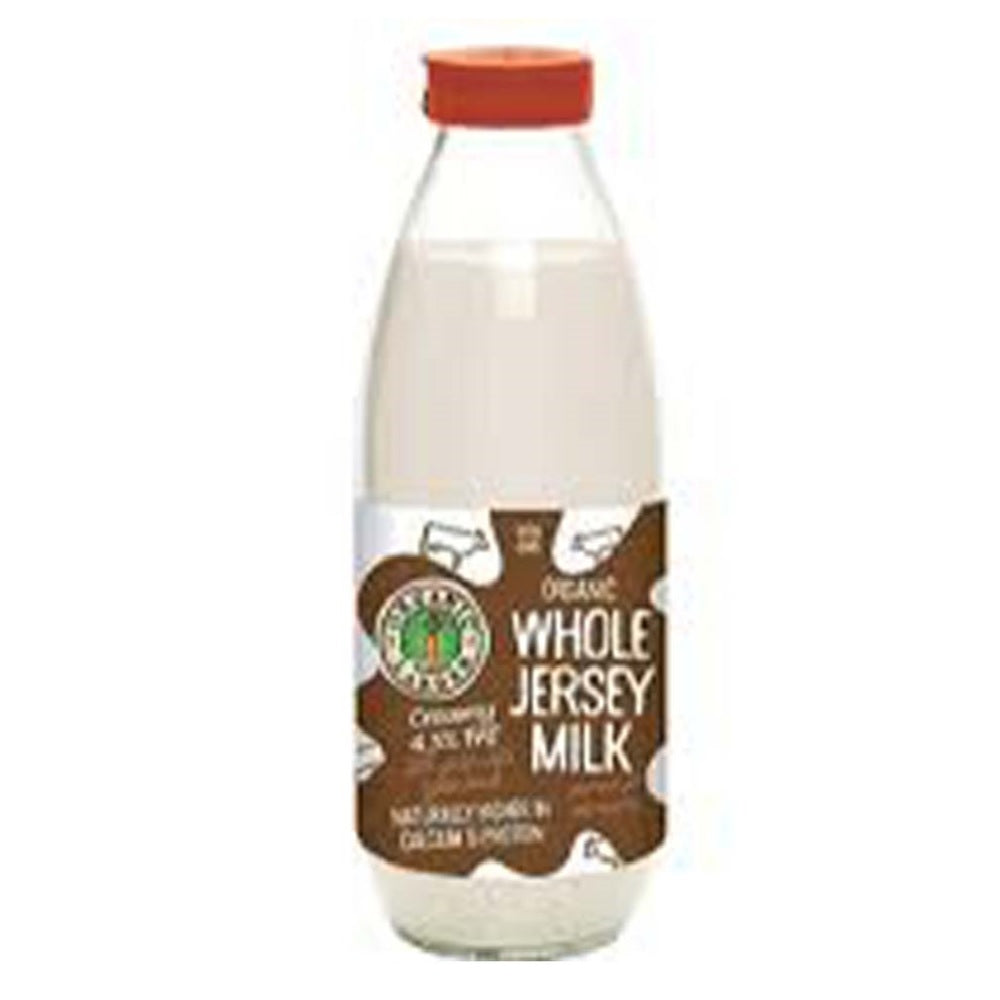 Organic Larder Whole Jersey Milk, 500ml ( Dubai delivery only)