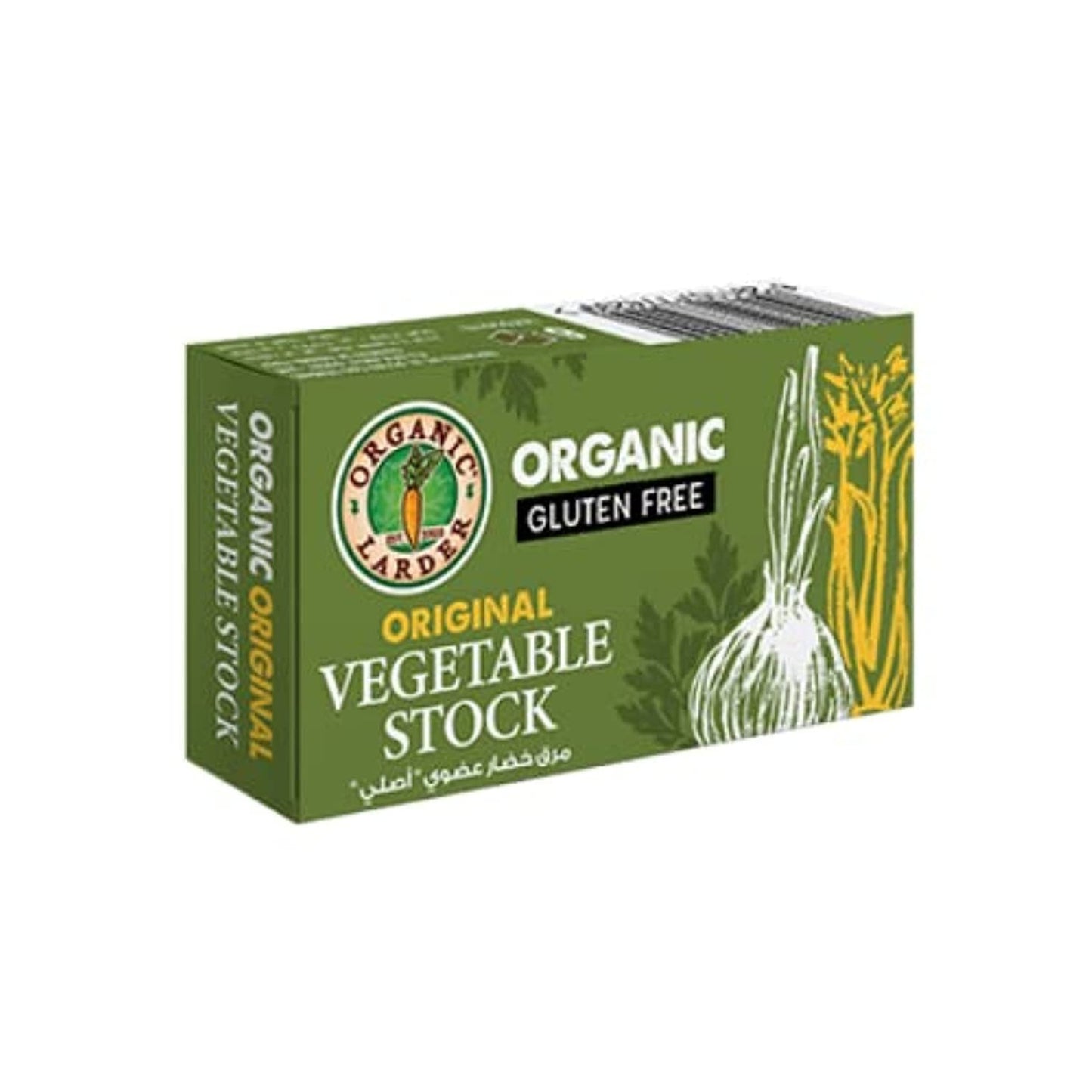 Organic Larder Original Vegetable Stock, 66g