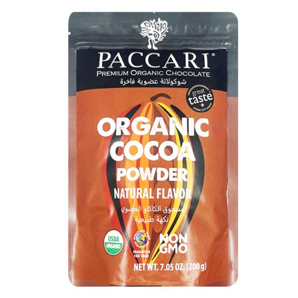 Paccari Organic Cocoa Powder, 200g