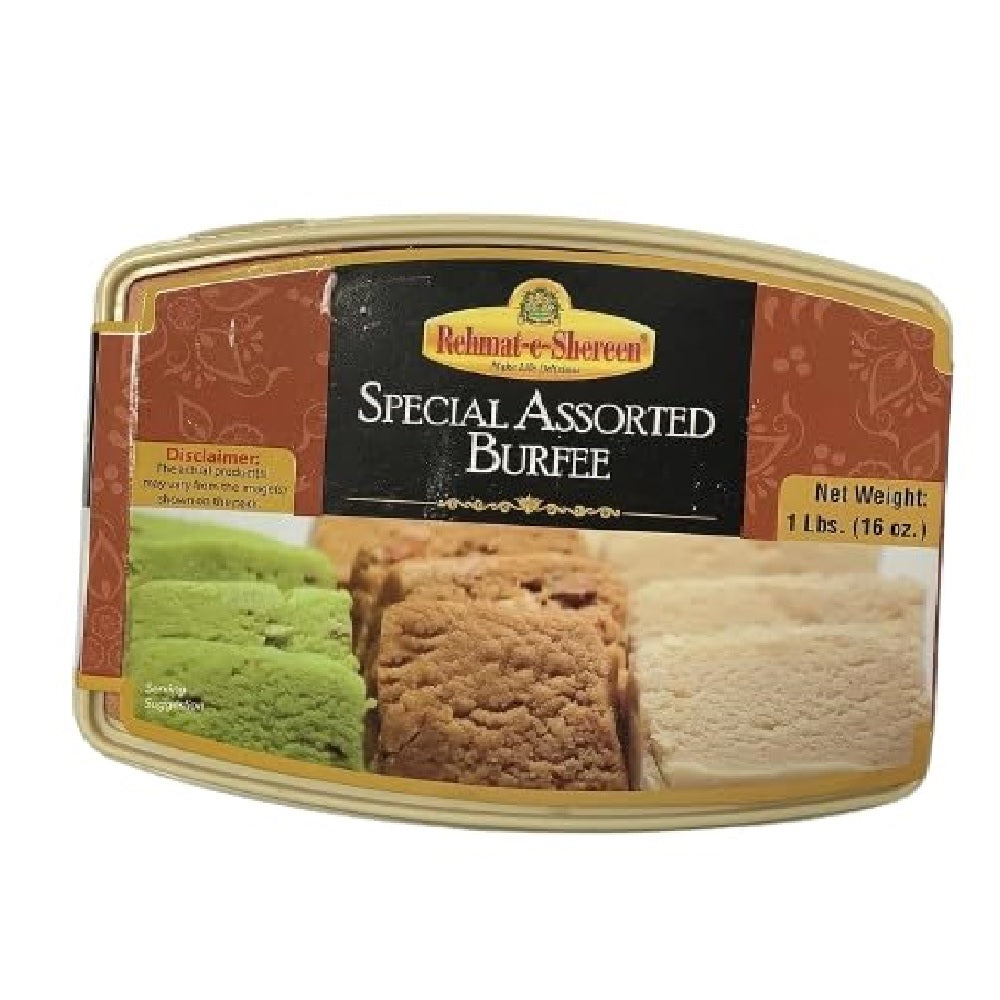 Rehmat-E-Shereen Special Assorted Burfee, 500g