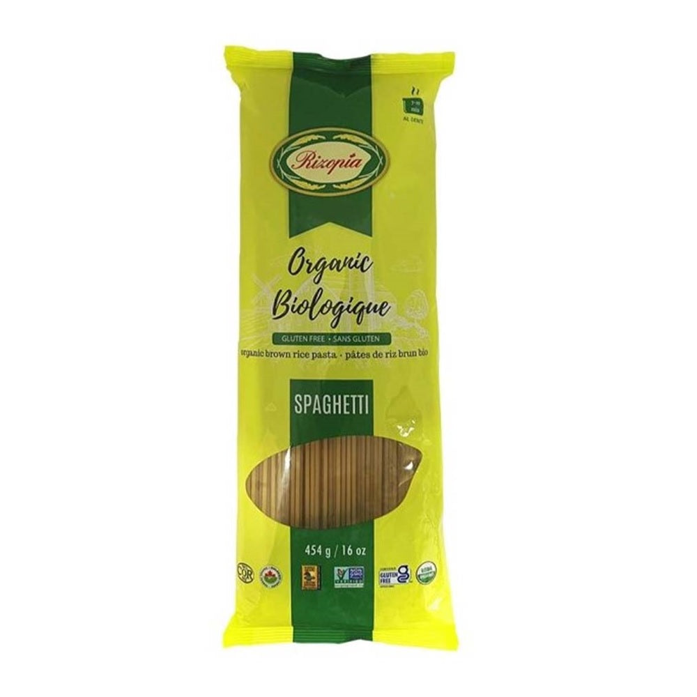 Rizopia Organic Brown Rice Spaghetti, 500g