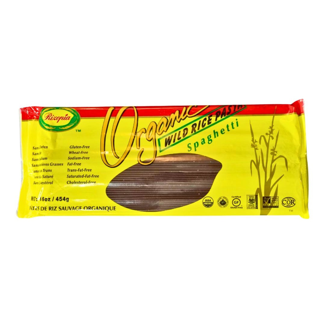 Rizopia Organic Wild Rice Pasta Spaghetti, 454g