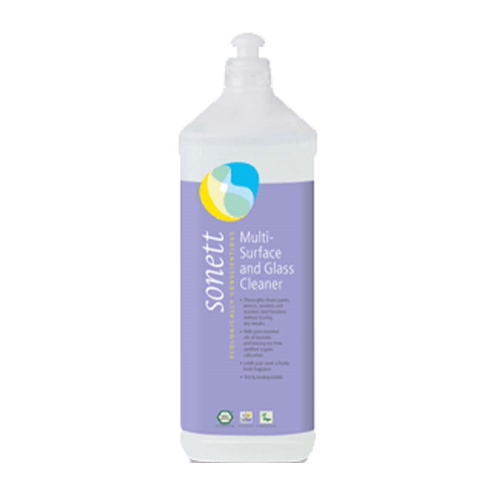 Sonett Organic Multi Surface and Glass Cleaner, 1L