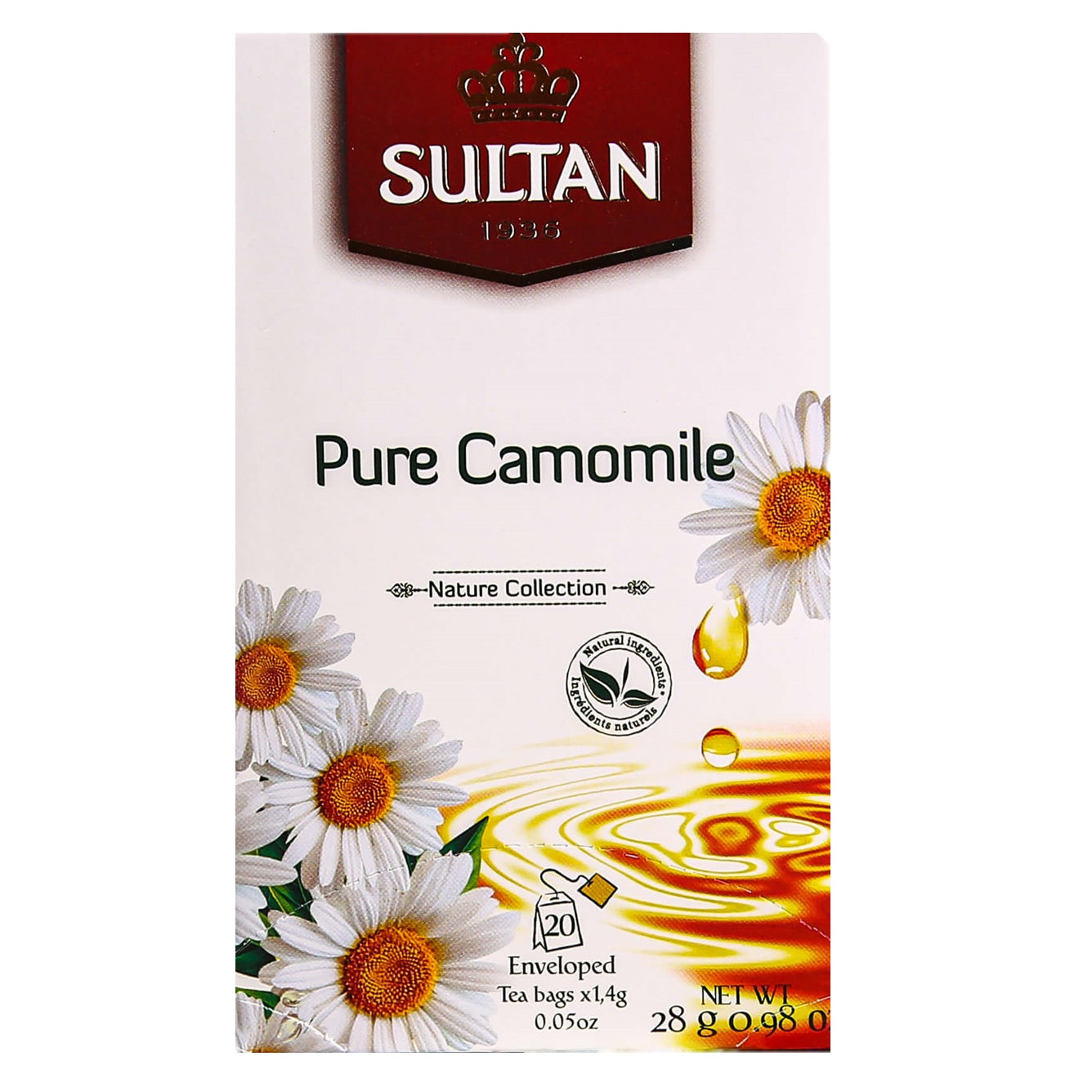 Sultan Pure Camomile Tea, 20 Teabags