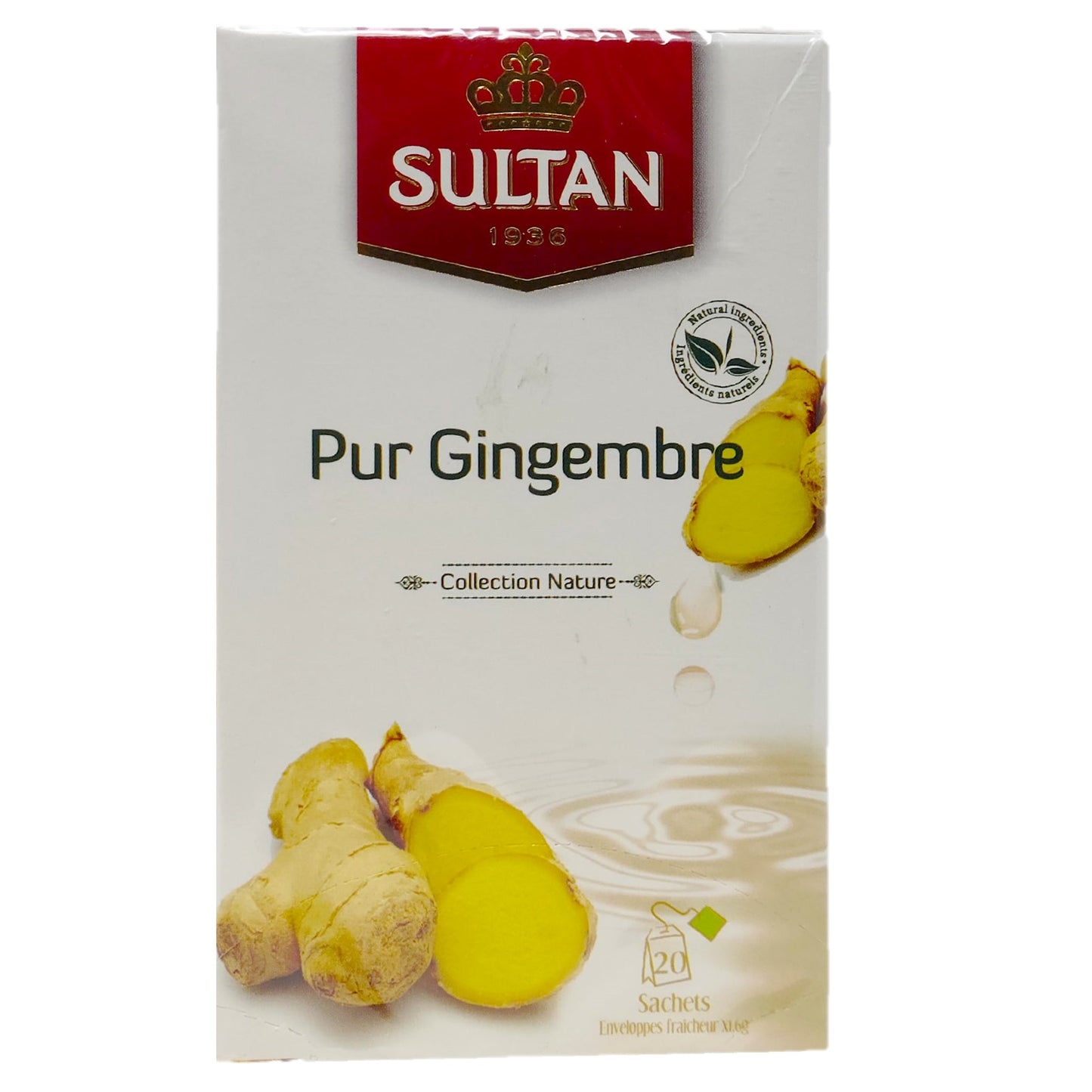 Sultan Pure Ginger, 20 Teabags