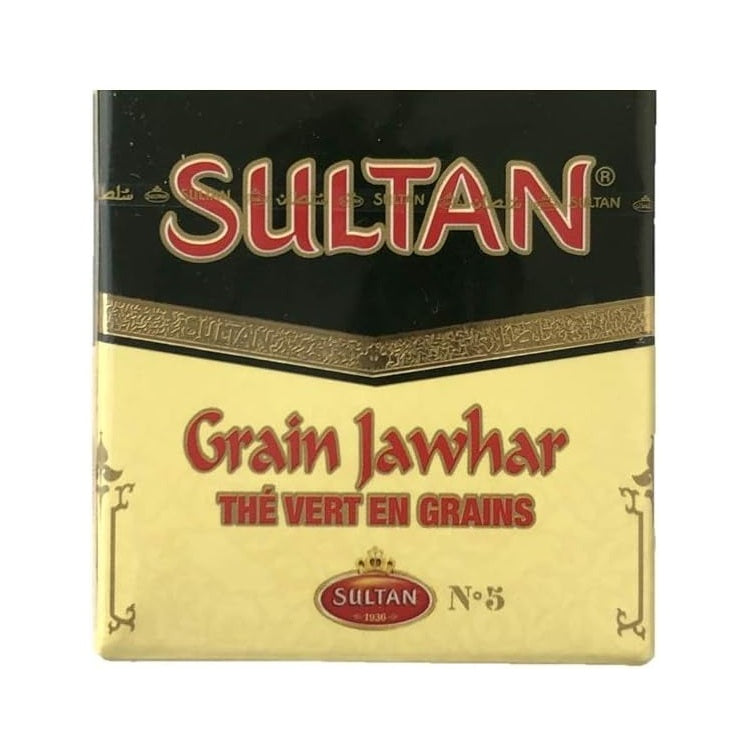 Sultan Moroccan Grain Jawhar Pearl Green Tea, 170g