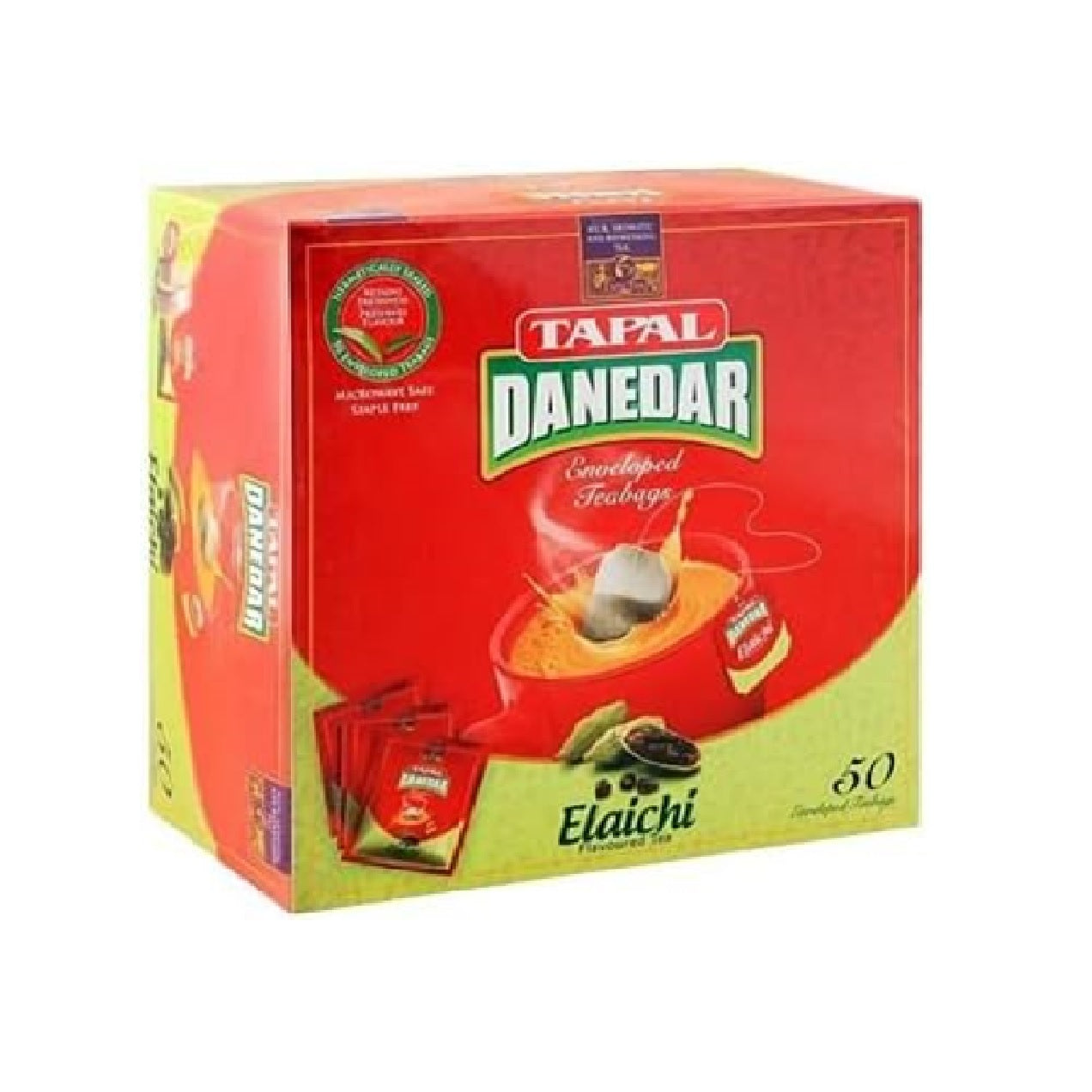 Tapal Danedar Tea Elaichi Flavoured, 50 Tea Bags