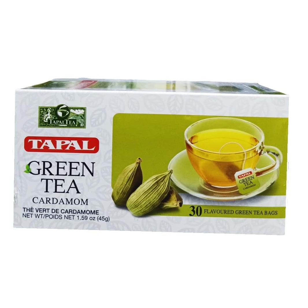 Tapal Green Tea Cardamom, 30 Teabags