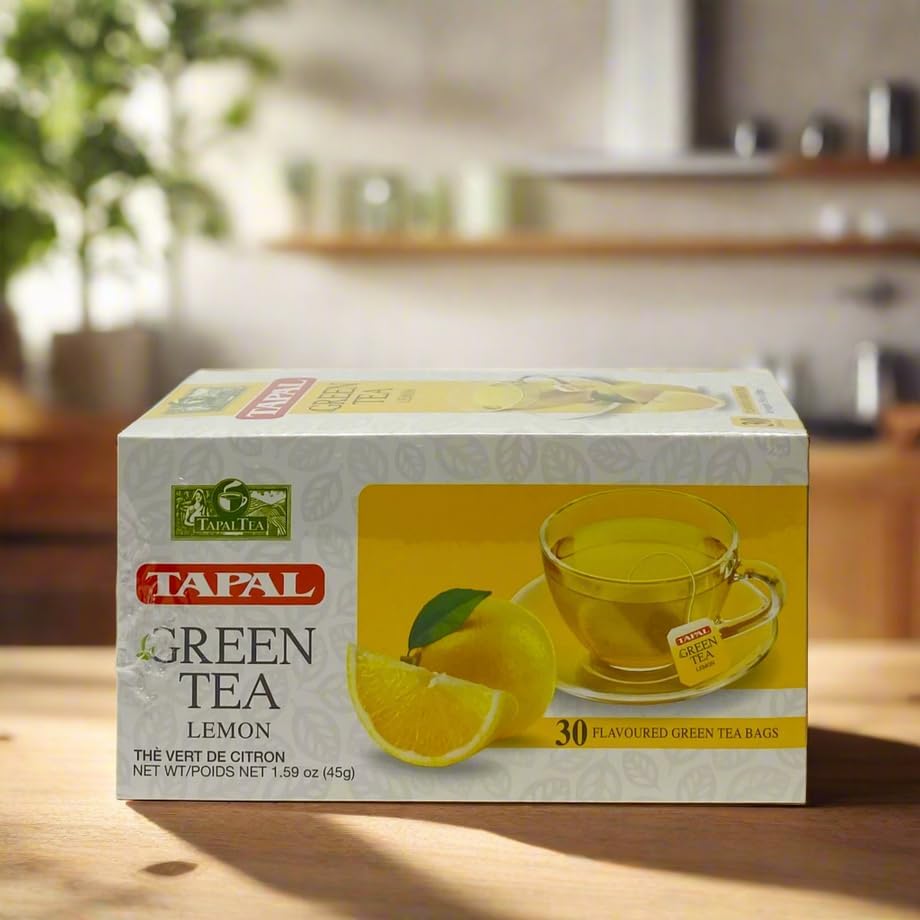 Tapal Green Tea Lemon, 30 Teabags