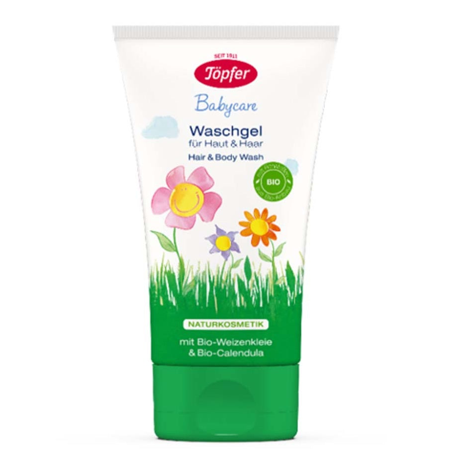 Topfer Organic Baby Care Hair & Body Wash, 150ml