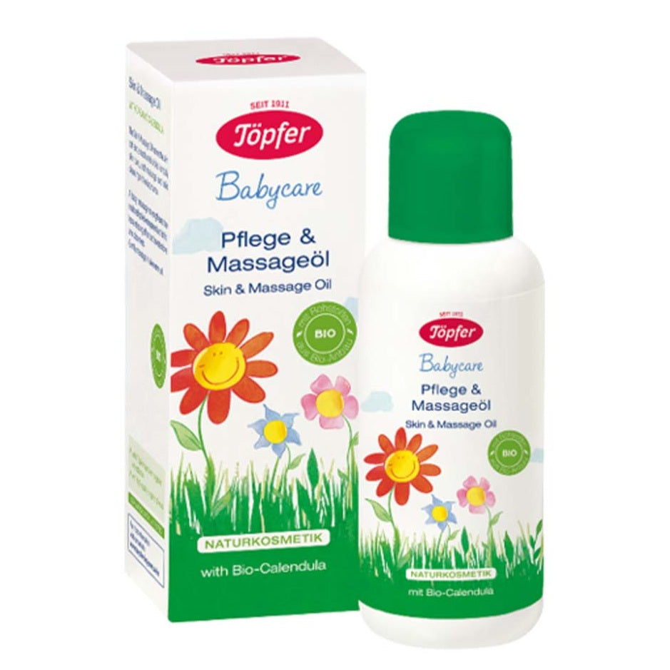 Topfer Organic Baby Care Skin & Massage Oil, 100ml