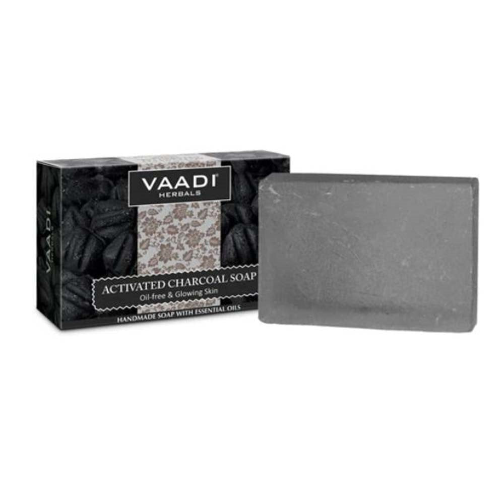 Vaadi Herbals Activated Charcoal Soap, 75g