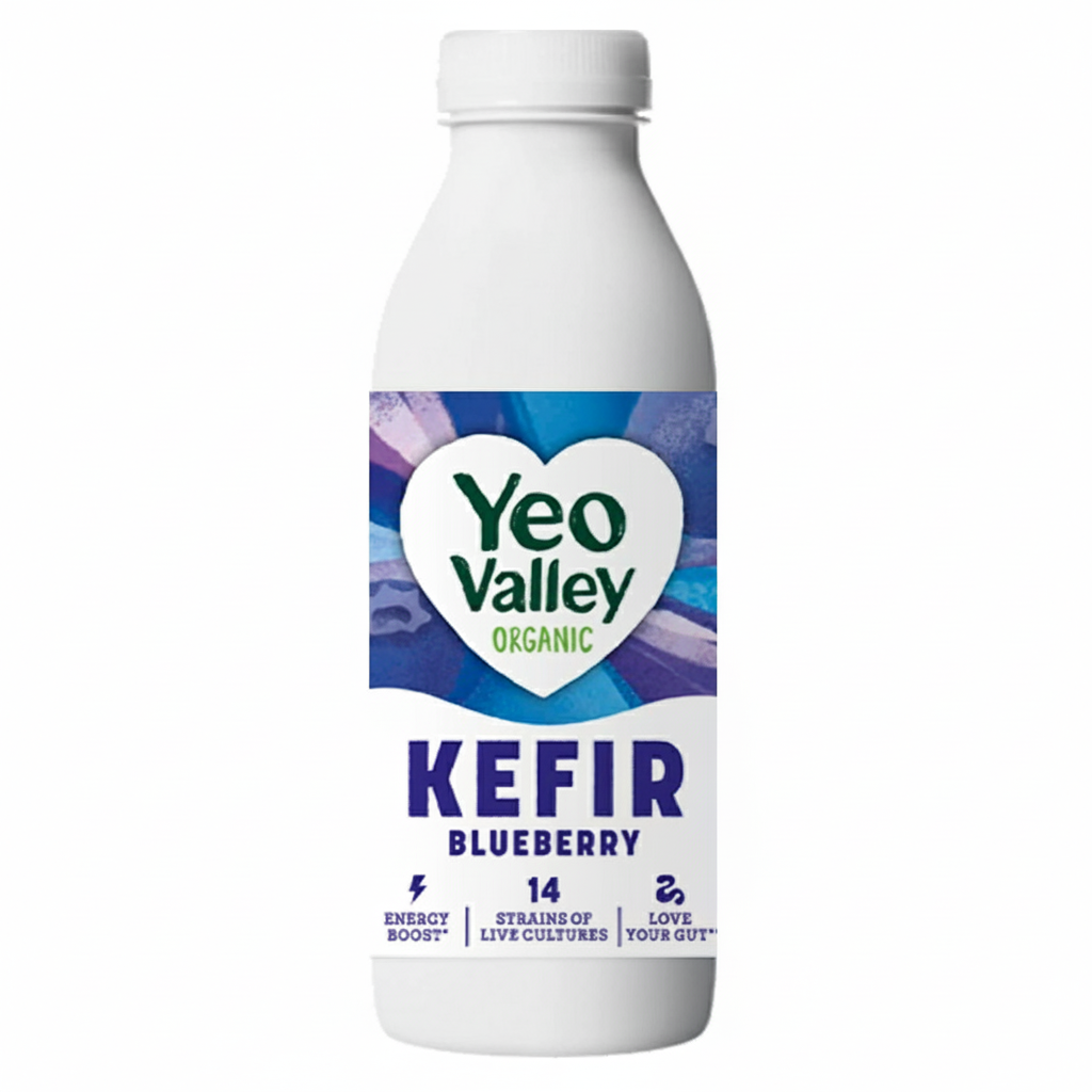 Yeo Valley Organic Kefir Blueberry, 500ml
