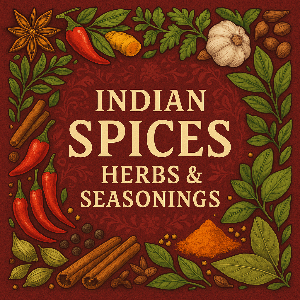 Indian Spices, Herbs & Seasonings