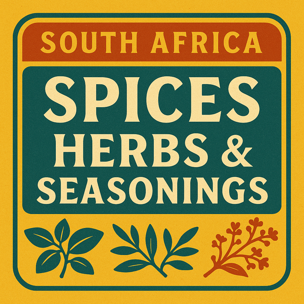 Spices, Herbs & Seasonings from South Africa