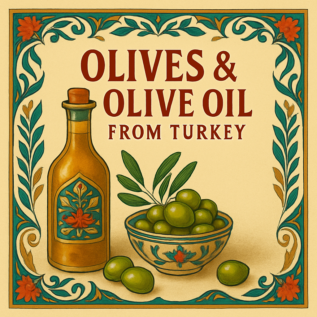 Turkish Olives & Olives Oil
