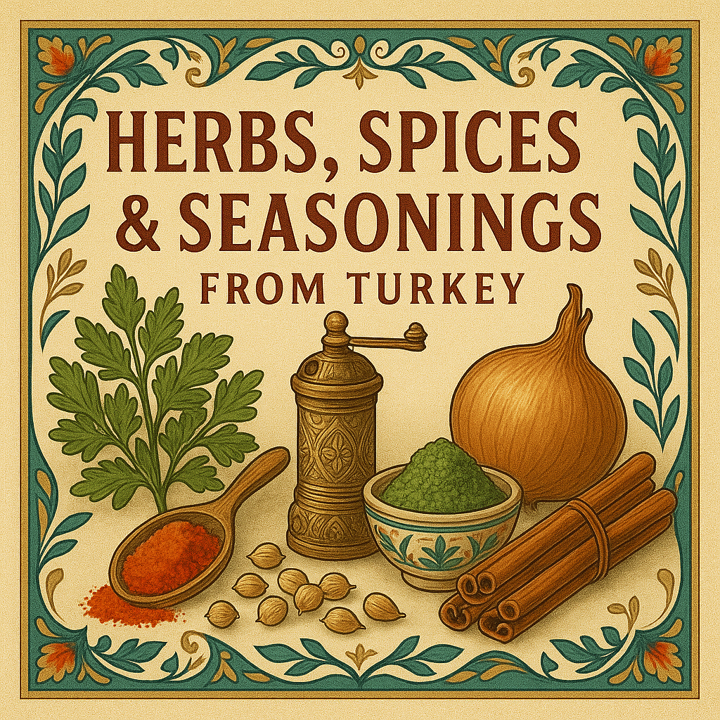 Turkish Herbs, Spices & Seasonings