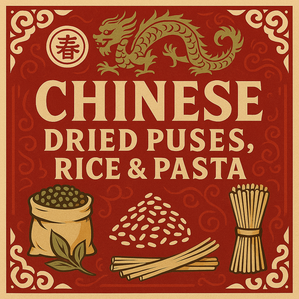 Chinese Dried Pulses, Rice & Pasta