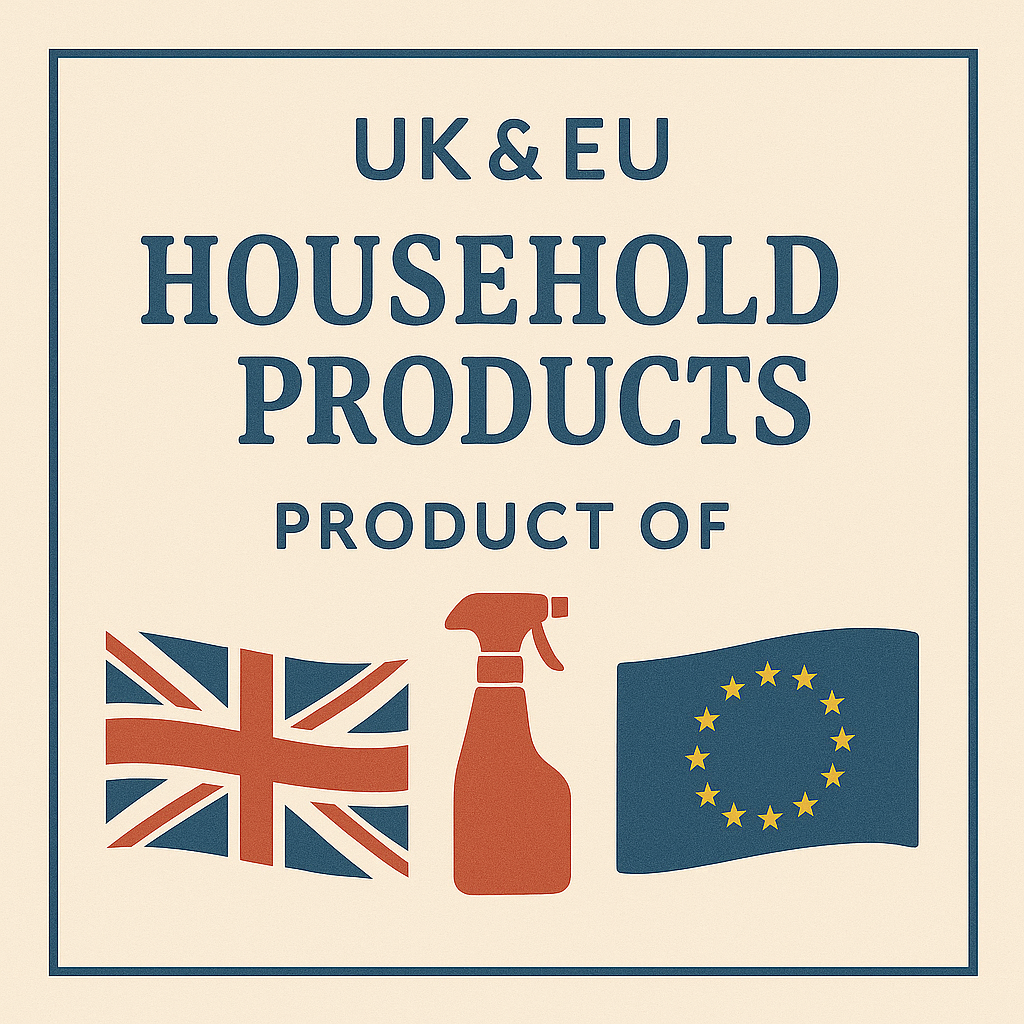Household Products from UK & EU