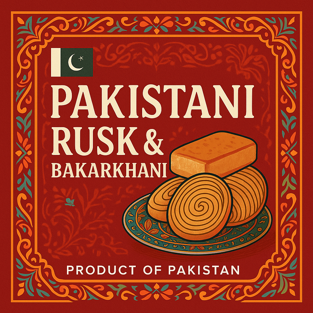 Pakistani Rusk & Bakarkhani