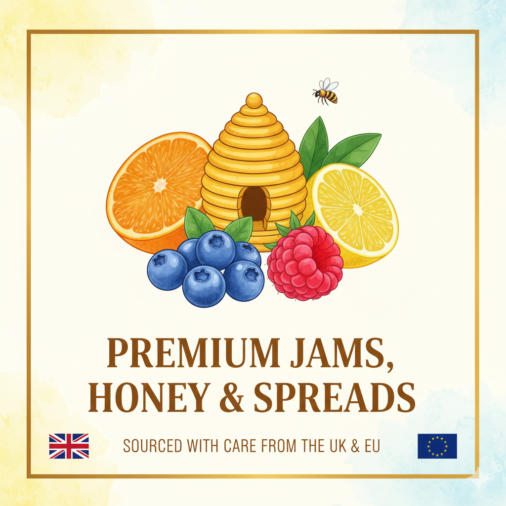 Jams, Honey & Spreads form UK & EU