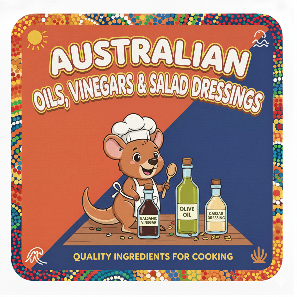 Australian Oils, Vinegars & Salad Dressings