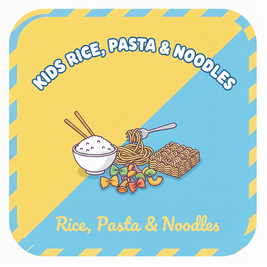 Kids Rice, Pasta & Noodles